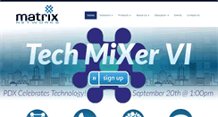 Desktop Screenshot of mtrx.com