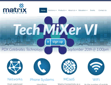 Tablet Screenshot of mtrx.com